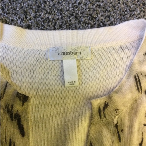 L Dress Barn leopard sweater - Picture 11 of 13